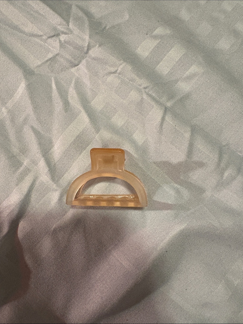 Neutral Beige Mini Hair Clip - Stylish Everyday Women’s Accessory